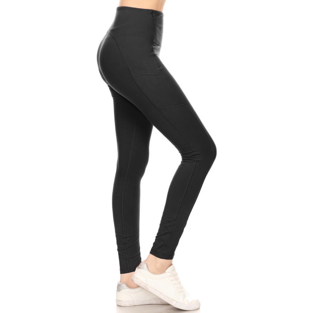 LEGGINGS ACTIVE AVEC POCHES LATÉRALES