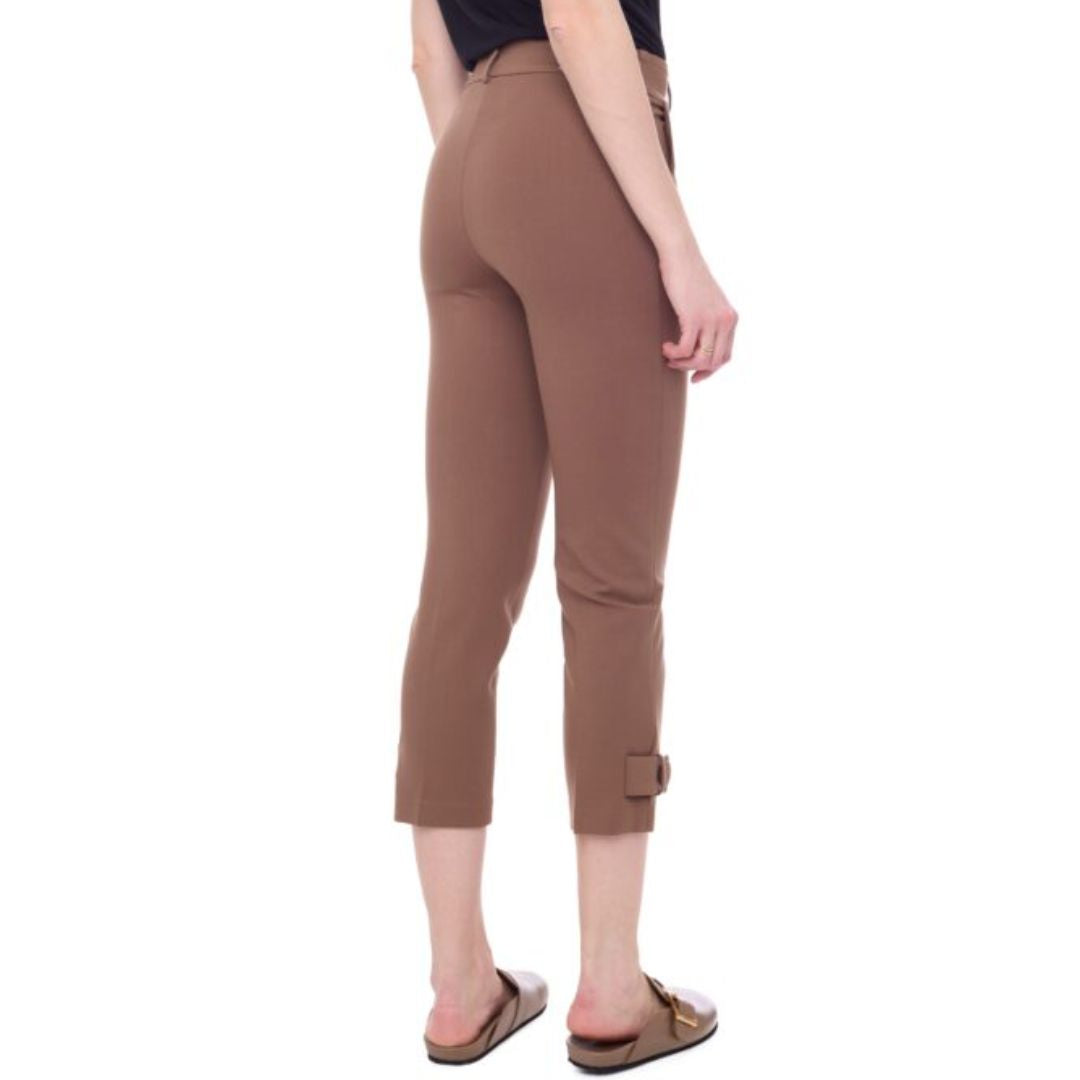 PANTALON COURT À REVÊTEMENTS TABITHA PONTE CROP