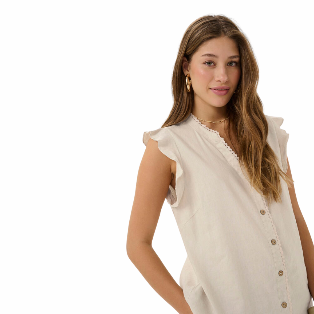 BLOUSE JUNE-CREAM