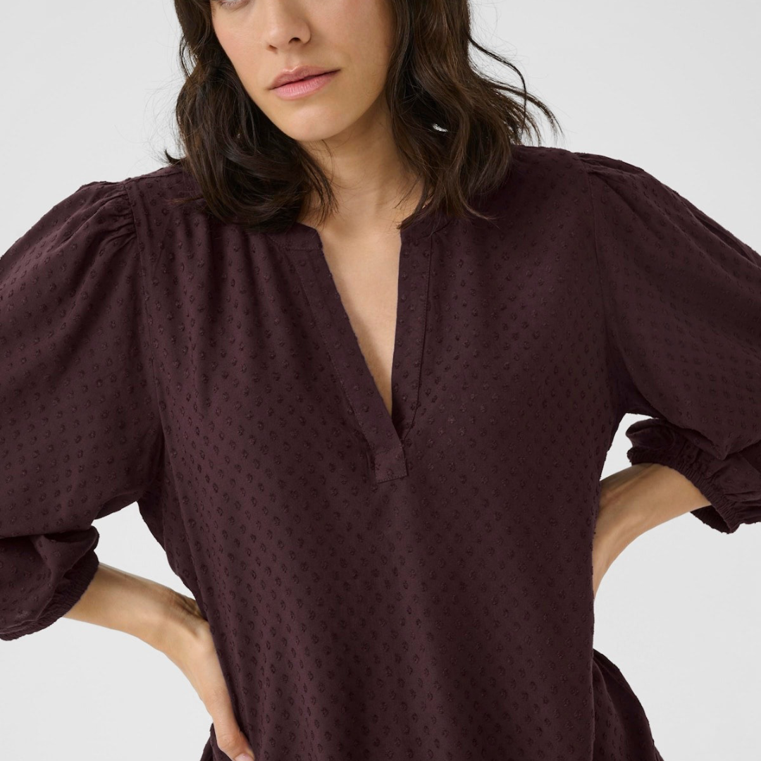 BLOUSE ANNIKA-KAFFE
