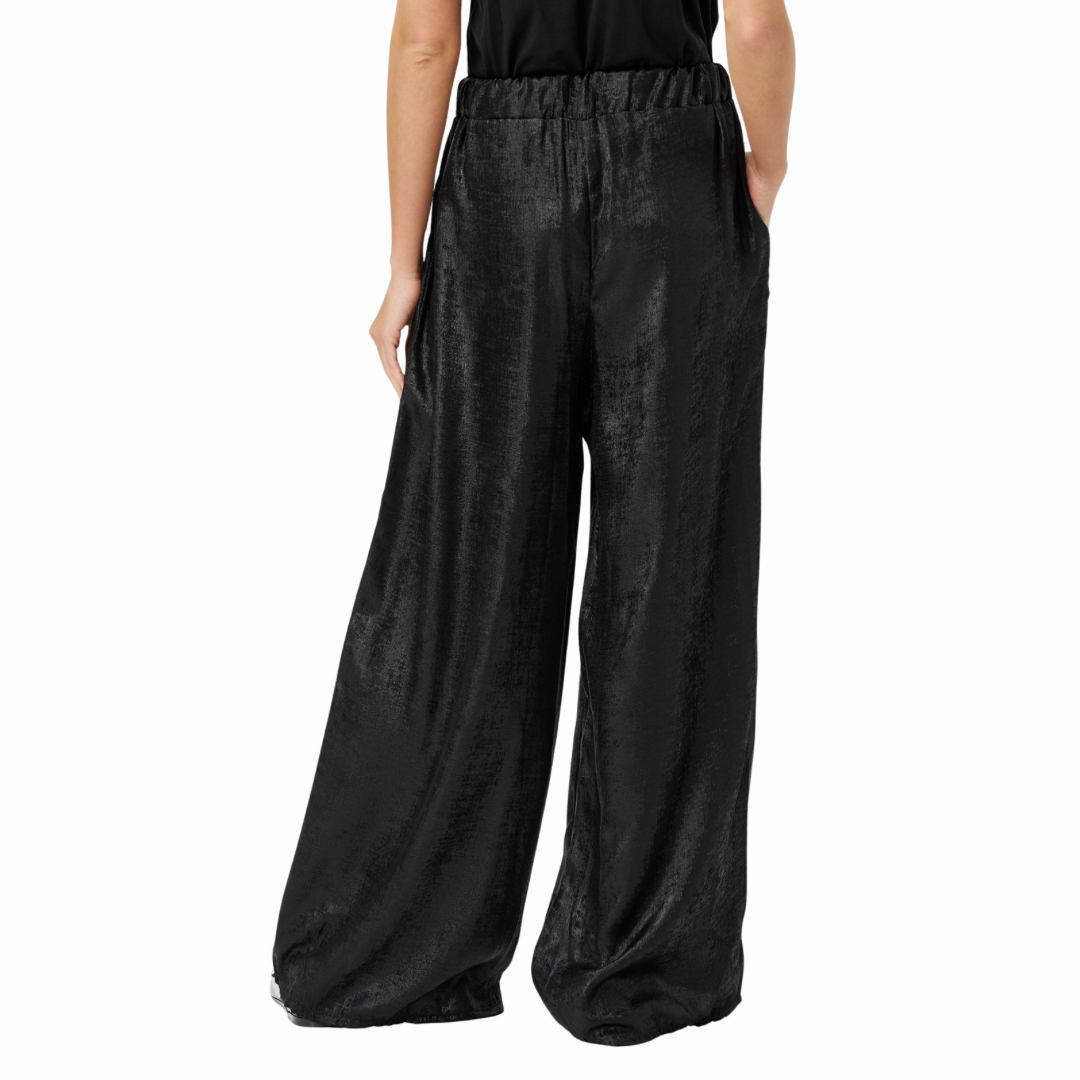 PANTALON LARGE TISSÉ