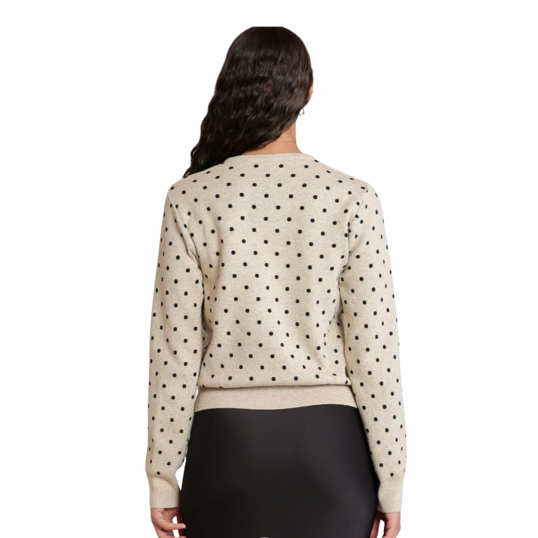 CARDIGAN POLKA-DEX