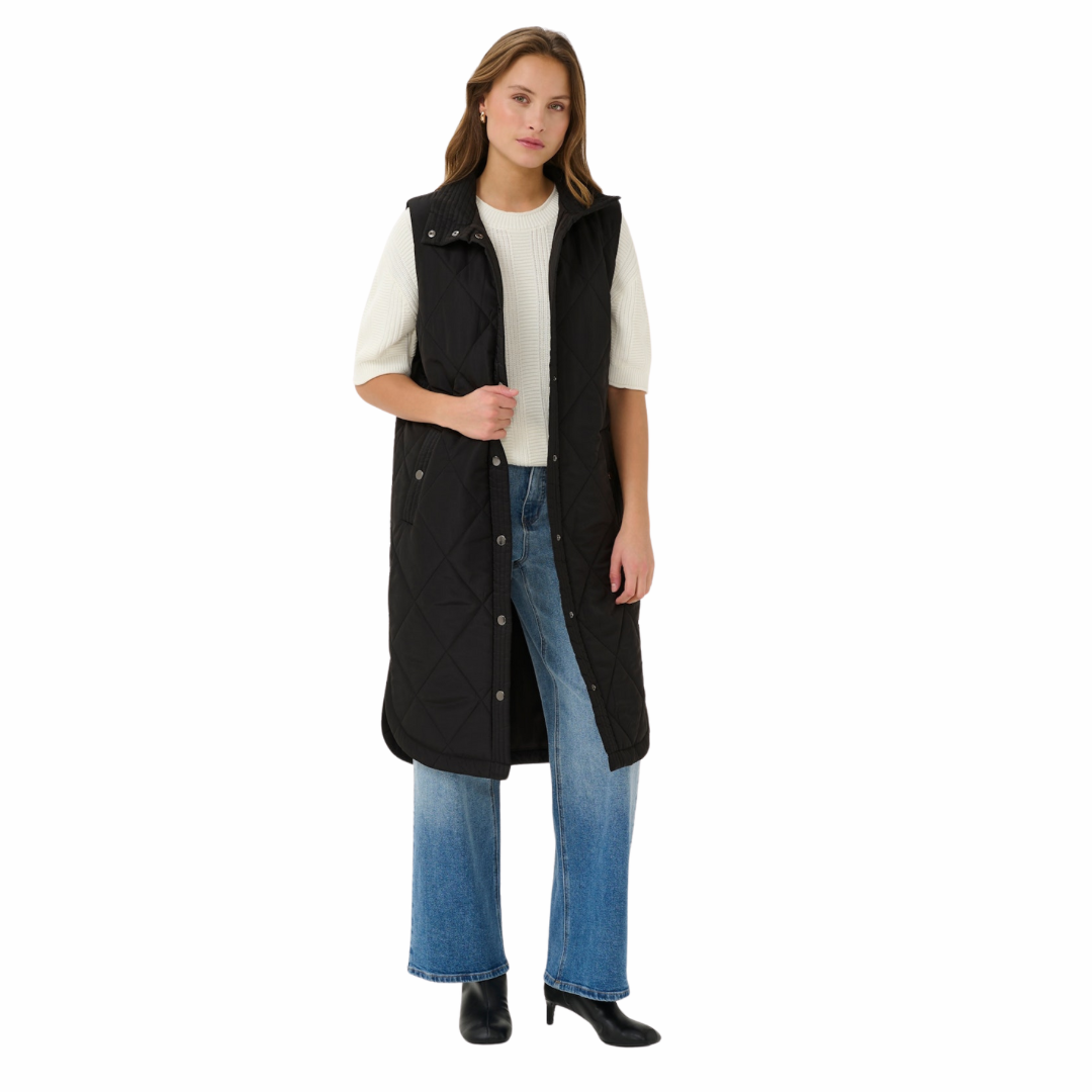 VESTE KAMERIA LONG-KAFFE CURVE