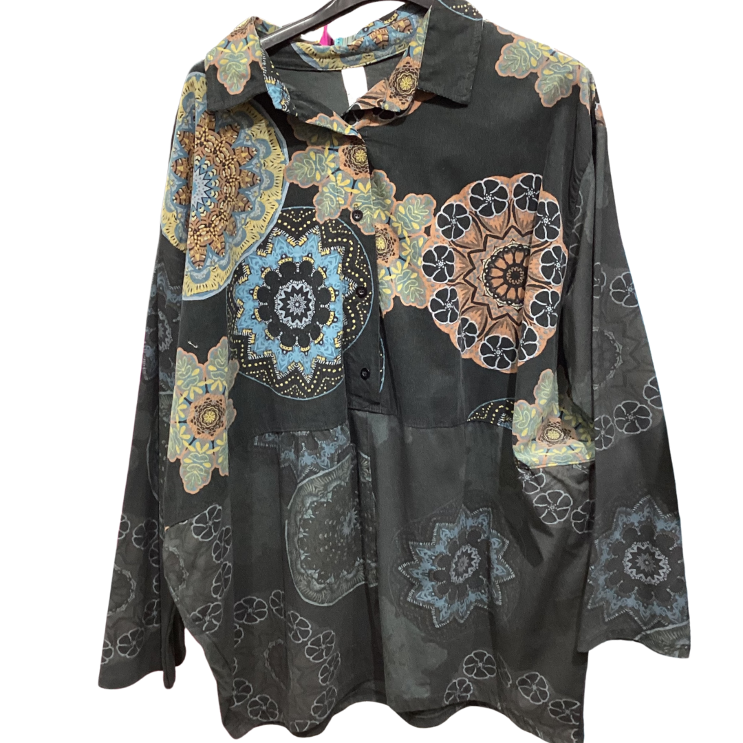 BLOUSE MANDALA CORDUROY