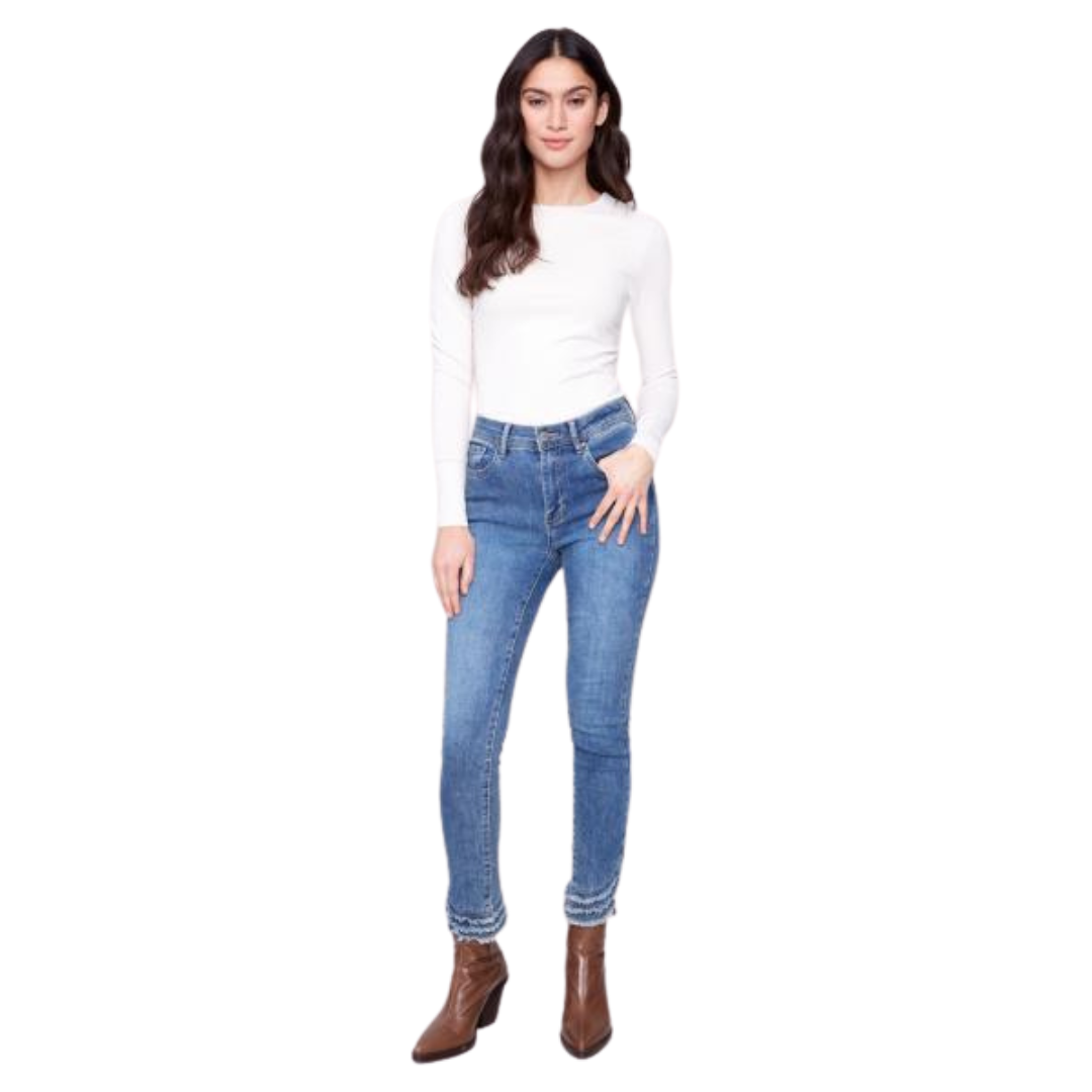 JEANS A OURLET EFFILOCHÉ-CHARLIE B