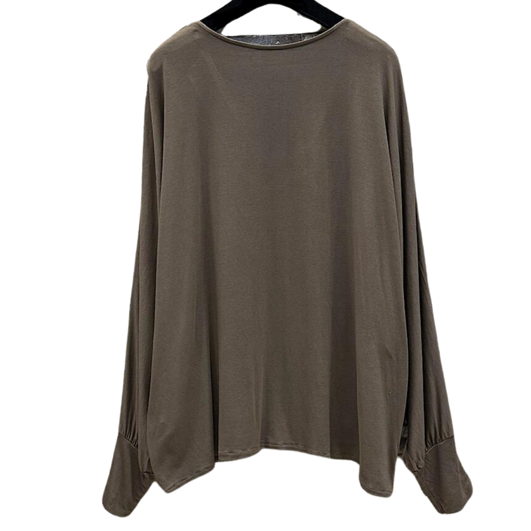 BLOUSE LUCY-MARRON