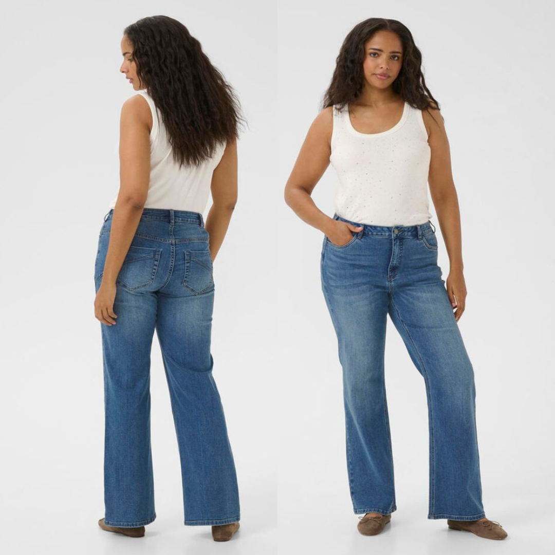 JEANS FLORA-KAFFE CURVE