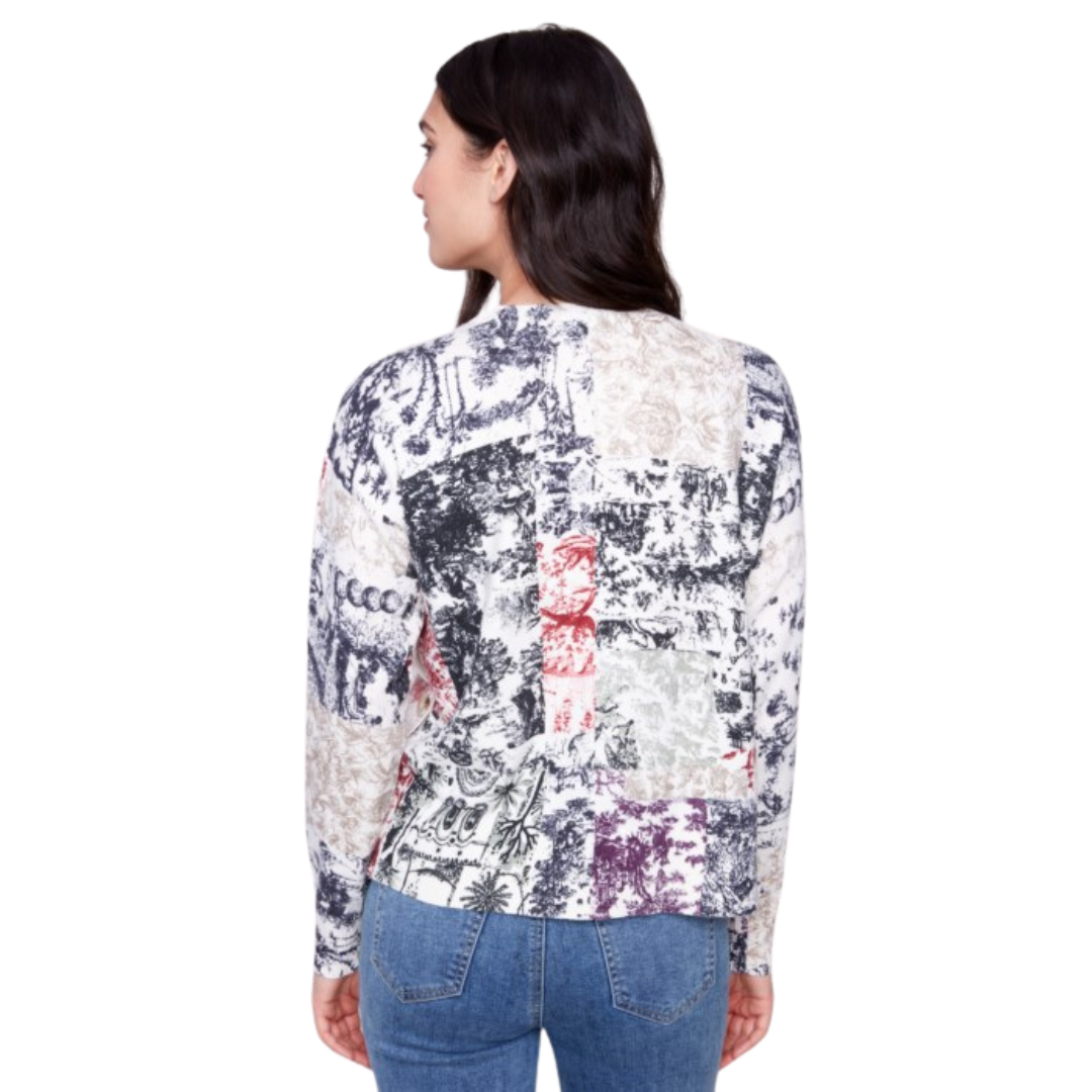 CHANDAIL AVEC BOUTONS LATÉRAUX -CHARLIE B