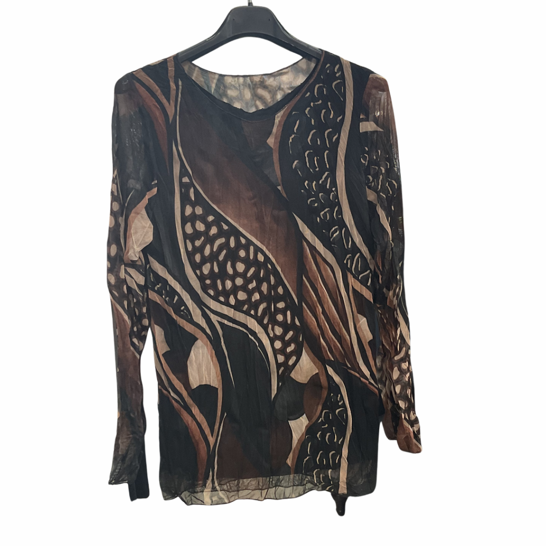 CHANDAIL MESH NOIR 1708-7