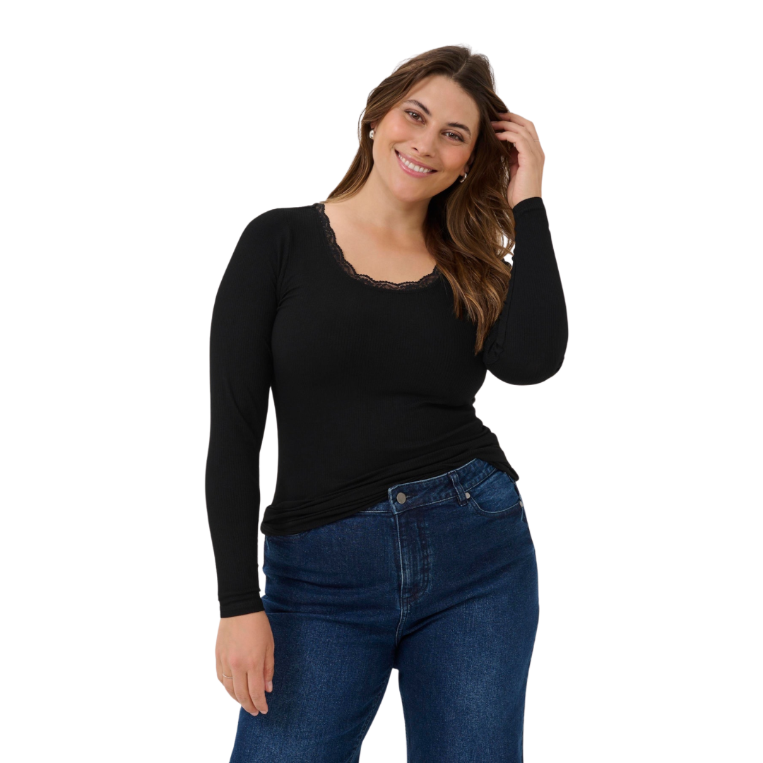 CHANDAIL KCOMIA U-NECK-KAFFE CURVE