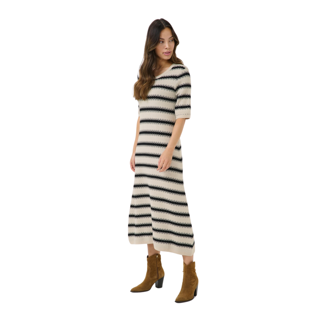 ROBE DELÀ ZIGZAG-CREAM