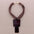 COLLIER DOUBLE CARRÉ EN RÉSINE