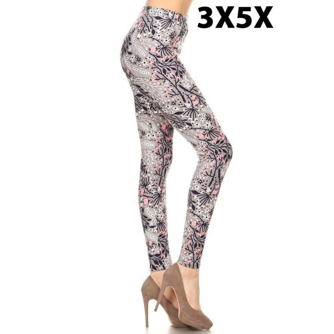 Leggings Bouton de Rose